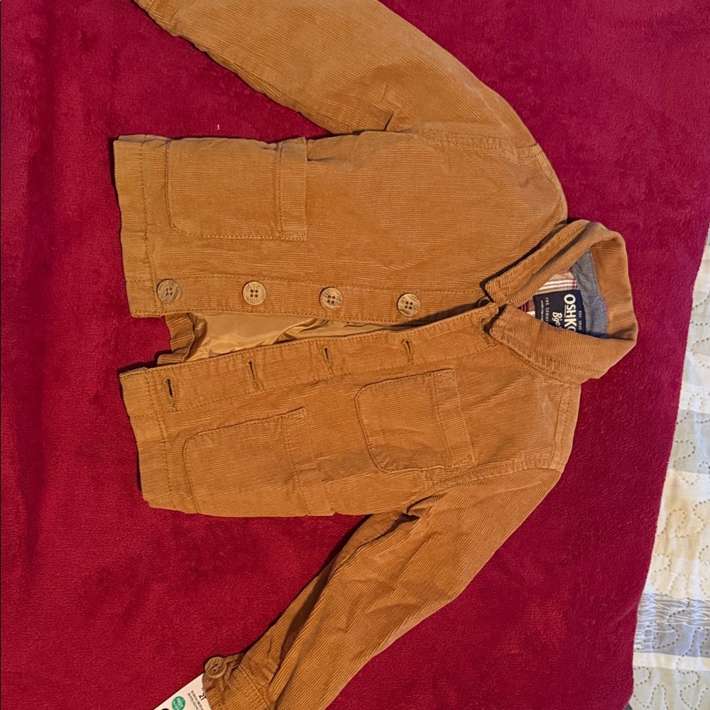 OshKosh B'gosh Tan Corduroy Jacket